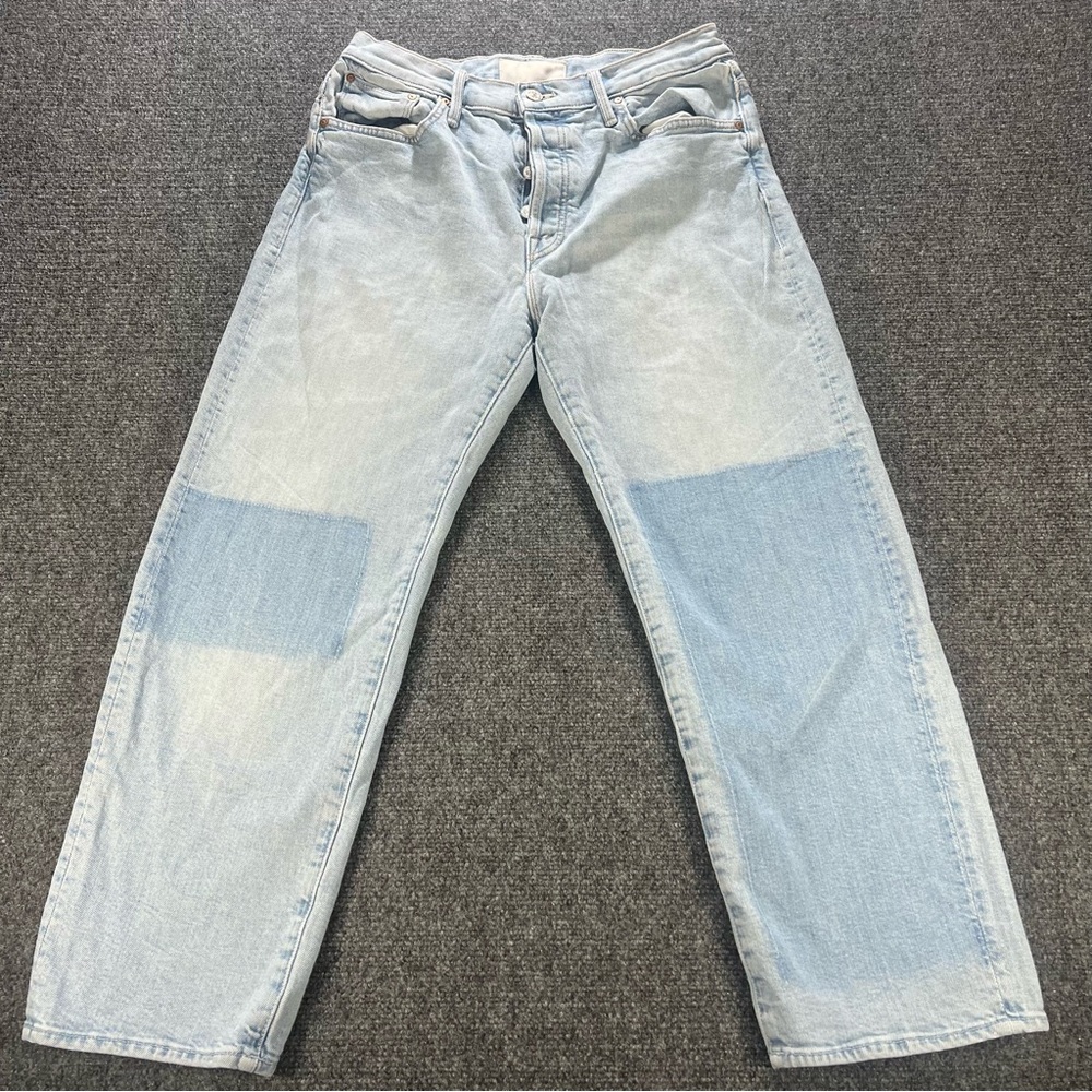 Mother Superior Jeans The Ditcher Crop Pre-Party Jeans Slouchy Straight 28